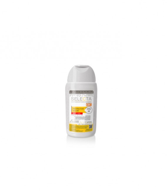 Protector solar antiage FPS 30. 200 mL.